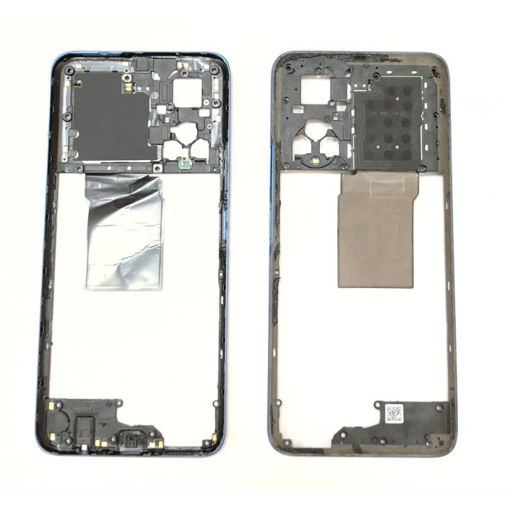 Средняя часть корпуса в сборе Honor X7 CMA-LX1 (синий)