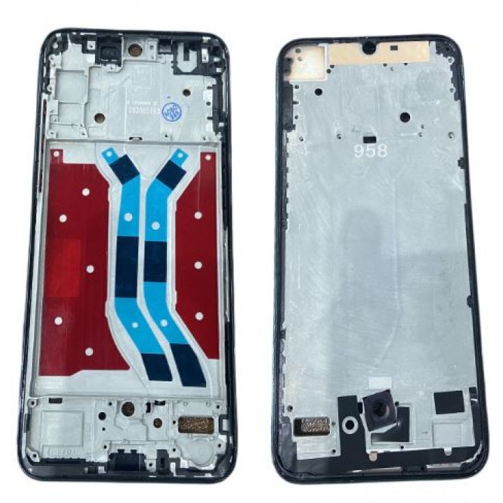 Средняя часть с рамкой Huawei Y8p (голубой)