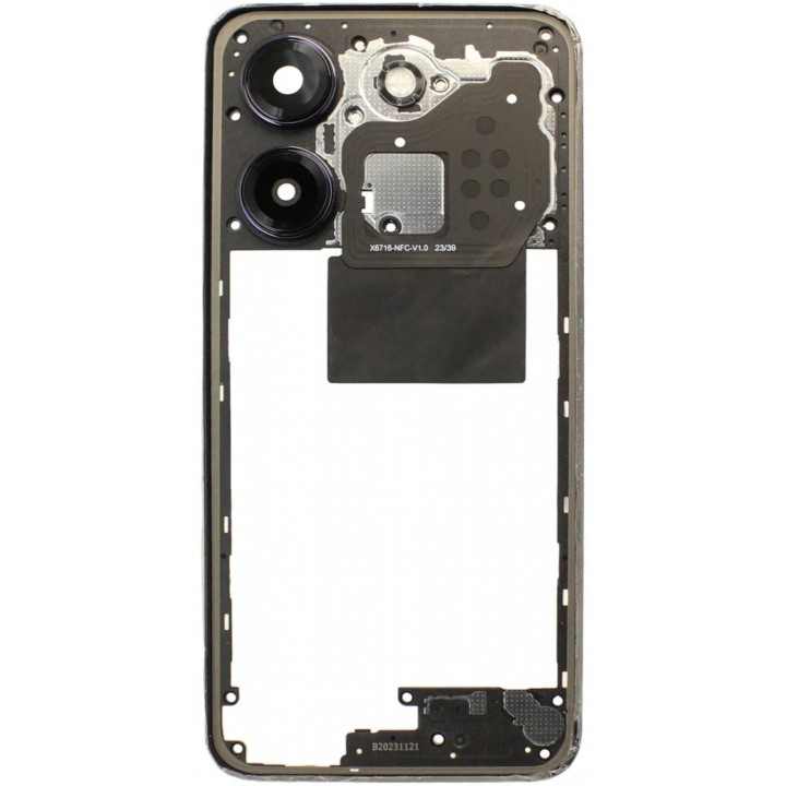 Средняя часть корпуса с NFC Infinix Note 30i (X6716) черный