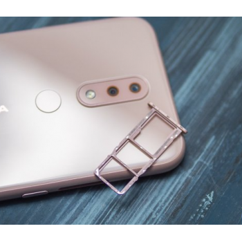 Сим лоток Nokia 4.2 (розовый)
