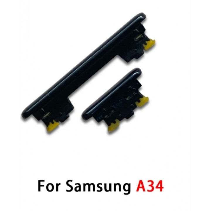 Боковые кнопки Samsung Galaxy A34 5G (A346) черный