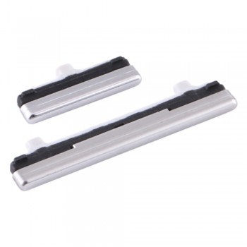 Боковые кнопки Samsung Galaxy Note 10 Plus (N975) серебристый