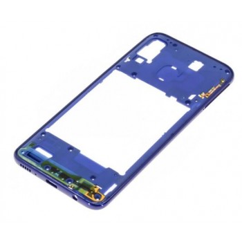 Часть корпуса с NFC антенной Samsung Galaxy A40 (A405) синий