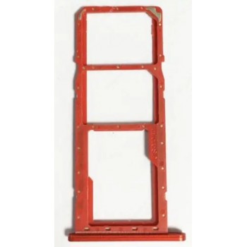 Сим лоток Samsung Galaxy A01 (A015) красный