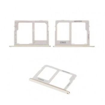 Сим лоток Samsung Galaxy S6 Duos (G920FD) золотой