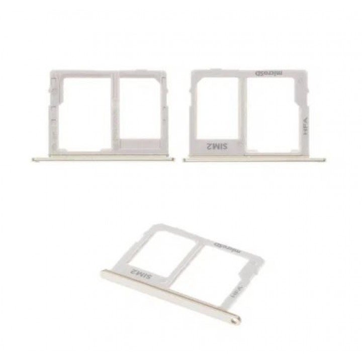 Сим лоток Samsung Galaxy S6 Duos (G920FD) золотой