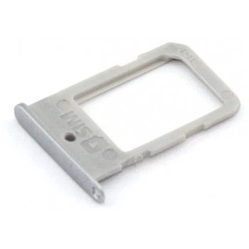 Сим лоток Samsung Galaxy S6 edge (G925) серый