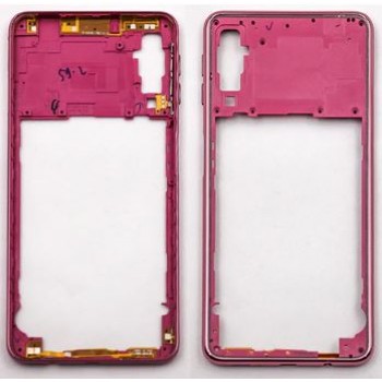 Средняя часть корпуса Samsung Galaxy A7 (2018) A750 (розовый)
