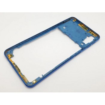 Средняя часть корпуса Samsung Galaxy A7 (2018) A750 (синий)