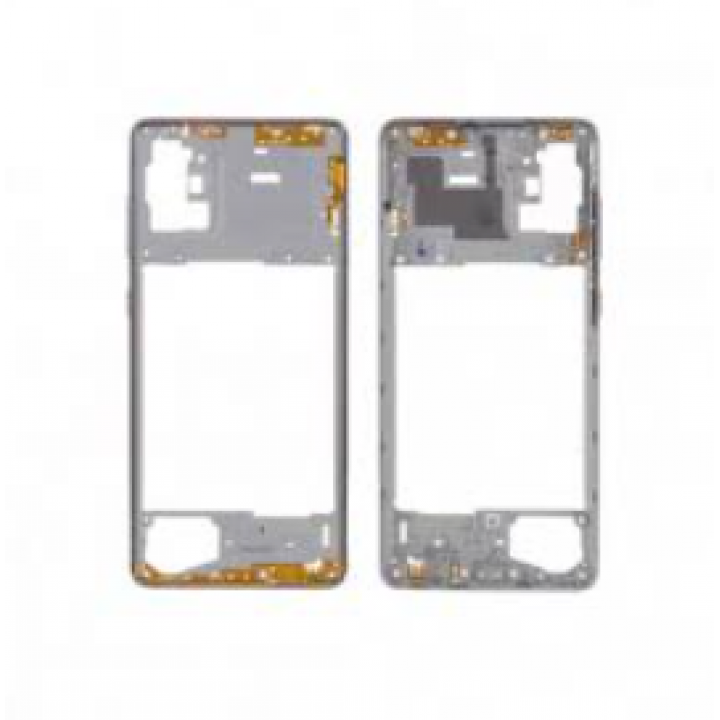 Средняя часть корпуса Samsung Galaxy A71 (A715F) белый