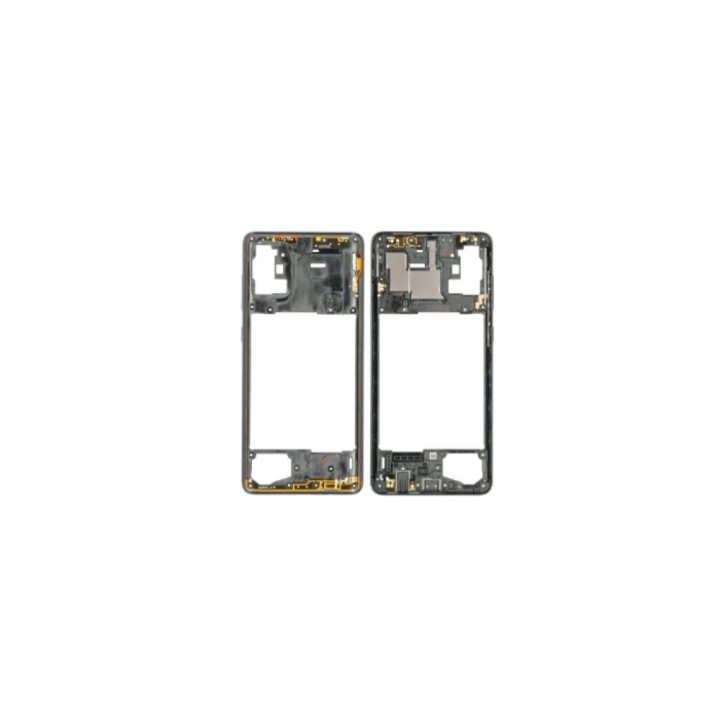 Средняя часть корпуса Samsung Galaxy A71 (A715F) черный