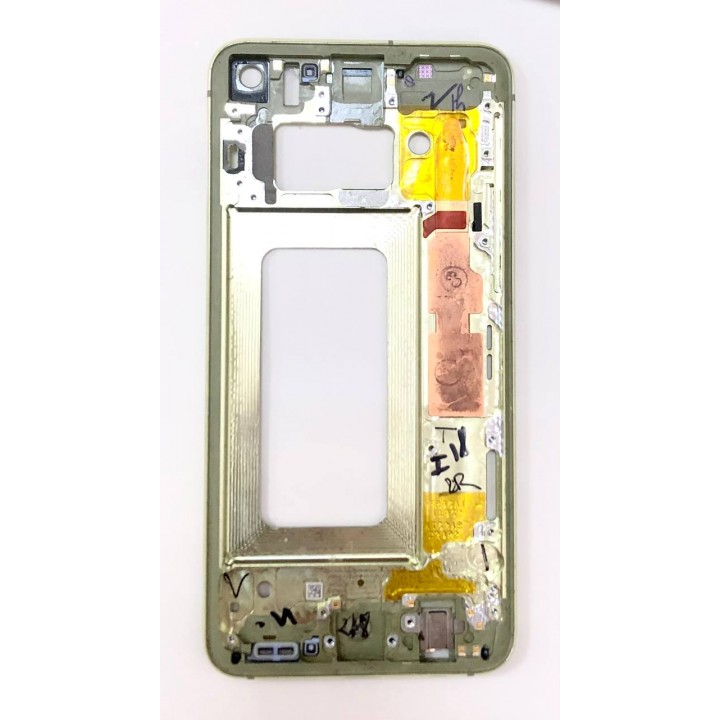 Средняя часть корпуса Samsung Galaxy S10e (G970) желтый