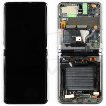 Рамка модуля Samsung Galaxy Z Flip 5G (F707) серый