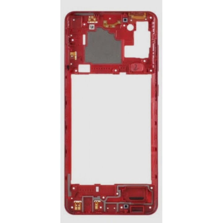 Средняя часть корпуса с NFC-антенной Samsung Galaxy A21s (A217F) красный