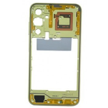 Средняя часть корпуса с NFC-антенной Samsung Galaxy A25 (A256) желтый