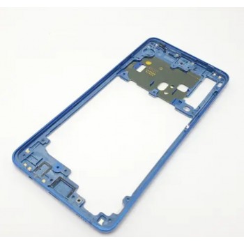 Средняя часть корпуса с NFC антенной Samsung Galaxy A9 (2018) A920 (синий)
