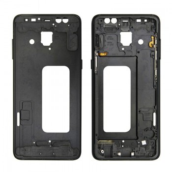 Рамка модуля Samsung Galaxy A8 Plus (A730) черный