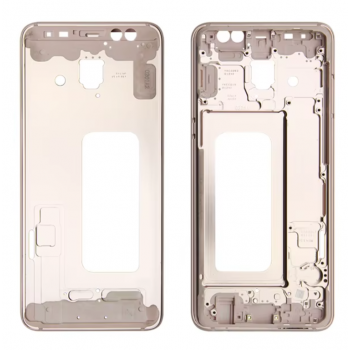 Средняя часть корпуса с рамкой модуля Samsung Galaxy A8 (2018) A530F (золотистый)