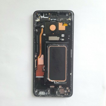 Средняя часть корпуса с рамкой Samsung Galaxy S9 Plus (G965) черный