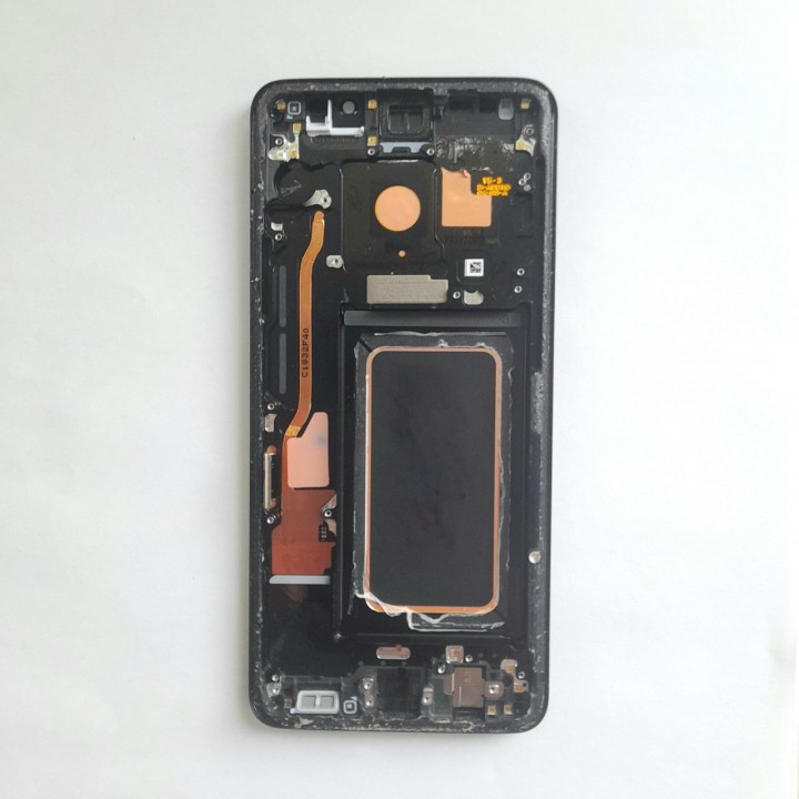 Средняя часть корпуса с рамкой Samsung Galaxy S9 Plus (G965) черный