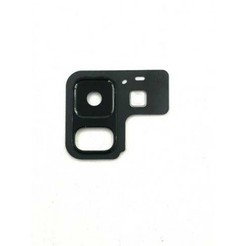 Стекло камеры Samsung Galaxy A8 Plus (A730) черный