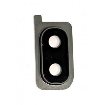 Стекло камеры в сборе Samsung Galaxy A20 (A205) черный