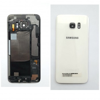 Задняя крышка в сборе Samsung Galaxy A8 (2018) A530F (белый)