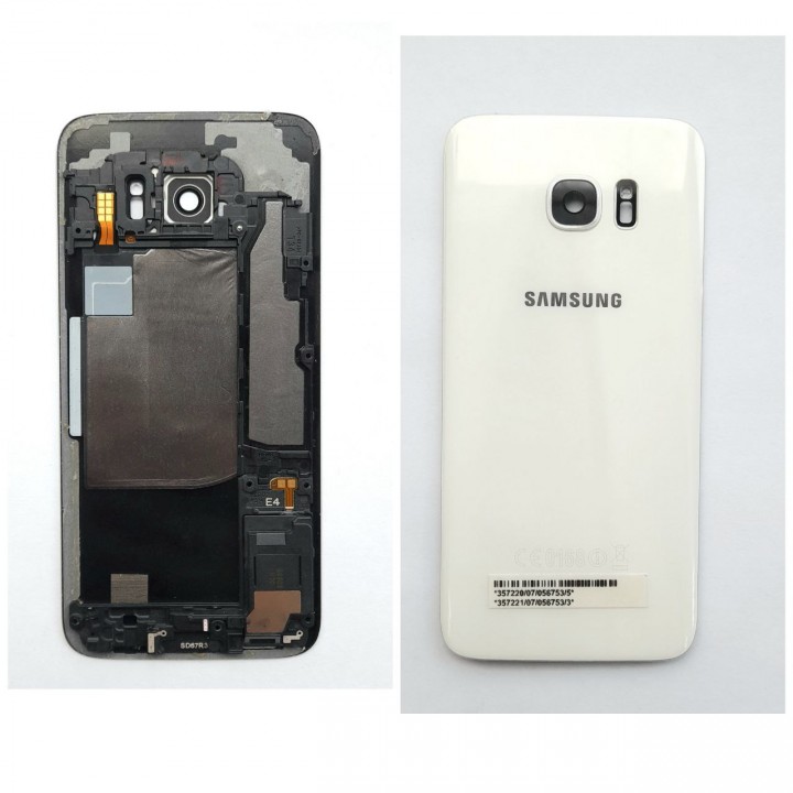 Задняя крышка в сборе Samsung Galaxy A8 (2018) A530F (белый)
