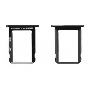 Сим лоток Xiaomi Mi A2, Mi 6x (черный)