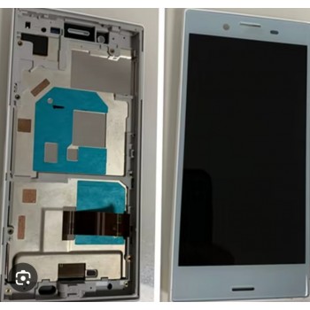 Экран модуля Sony Xperia X Compact (F5321) голубой