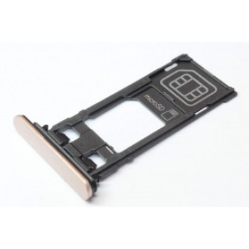 Сим лоток Sony Xperia X (F5121) золотистый