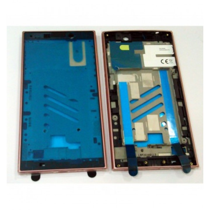 Средняя часть корпуса с рамкой Sony Xperia L2 (розовый)