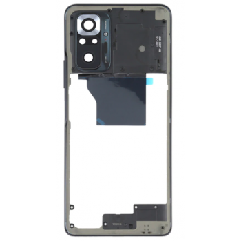 Средняя часть корпуса Xiaomi Redmi Note 10 Pro (черный)