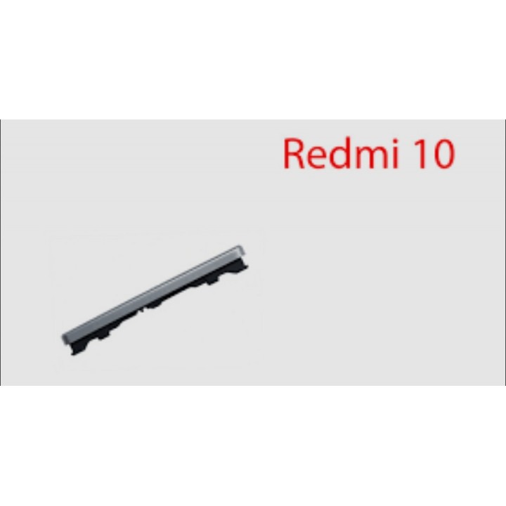 Боковая кнопка громкости Xiaomi Redmi 10 (2021, 2022) синий