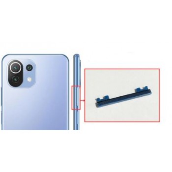 Боковые кнопки Xiaomi Mi 11 Lite 4G (синий)