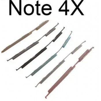 Боковые кнопки Xiaomi Redmi Note 4x (голубой)