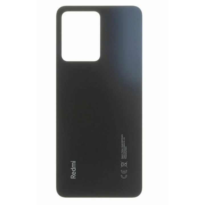 Крышка Xiaomi Redmi Note 12 4G (черный)