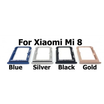 Сим лоток Xiaomi Mi 8 (M1803E1A) белый