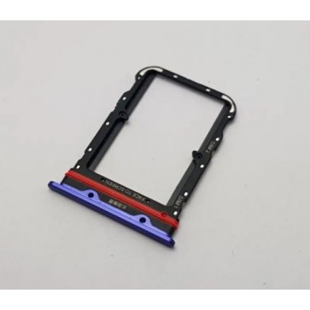 Сим лоток Xiaomi Mi Note 10 lite (синий)