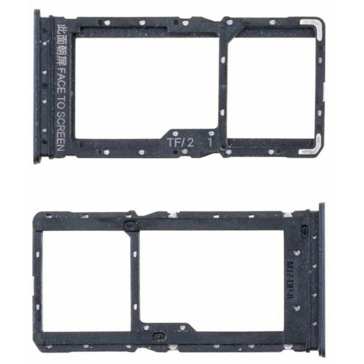 Сим лоток Xiaomi Redmi 12 (23053RN02Y) серебро