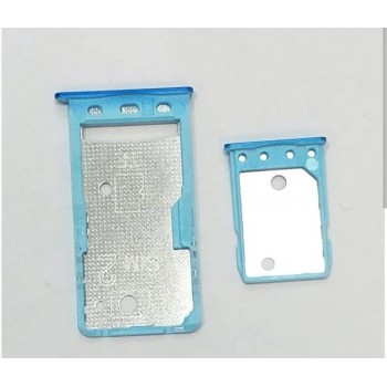 Сим лоток Xiaomi Redmi 5A (голубой)