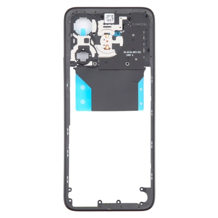 Средняя часть корпуса с NFC Xiaomi Redmi 13 4G (черный)