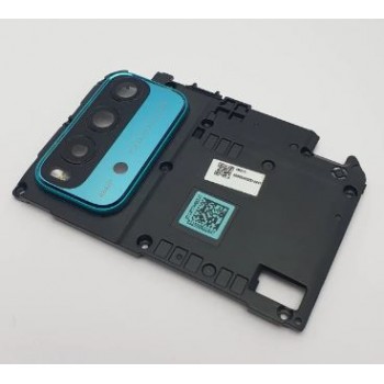 Средняя часть корпуса со стеклом камеры Xiaomi Redmi 9T (зеленый)