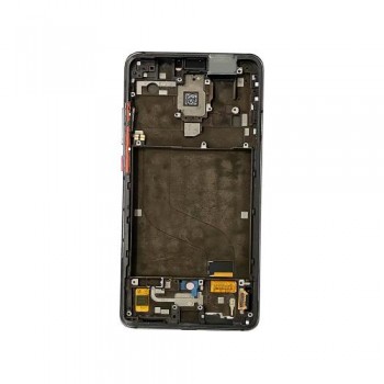 Средняя часть корпуса с рамкой Xiaomi Mi 9t (черный)