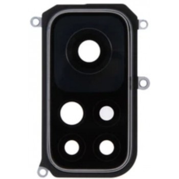 Стекло камеры в сборе Xiaomi Mi 10T Pro 5G (черный)