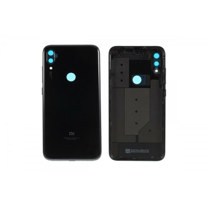 Задняя крышка с рамкой корпуса Xiaomi Mi Play (черный)