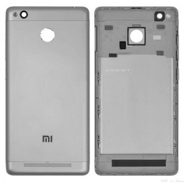 Задняя крышка Xiaomi Redmi 3s, Redmi 3s Prime (серебристый)