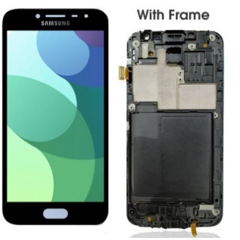 Экран (модуль) в раме Samsung Galaxy J2 2018 J250 (черный)