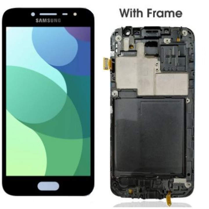 Экран (модуль) в раме Samsung Galaxy J2 2018 J250 (черный)