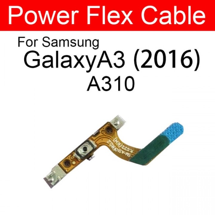 Шлейф кнопки включения Samsung Galaxy A3 (2016) A310